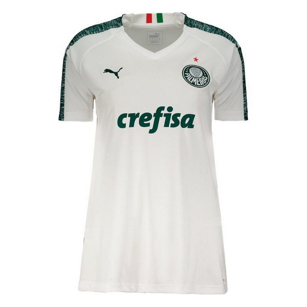 Camiseta Palmeiras Segunda equipación Mujer 2019-2020 Blanco